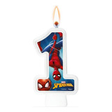 Vela   Tema  Homem aranha   N  1     Contém 1 Un