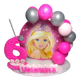 Vela Topo De Bolo De Aniversário Festa Decoração Barbie