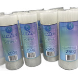 Vela Votiva Branca 250g Parafina 100 24 Unidades 7 Dias