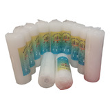 Vela Votiva Branca 7 Dias 260g 15 Velas 100 Parafina Pura