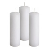 Velas 7 Dias Votiva Branca 200 Gramas 10 Unidades
