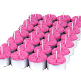 Velas Aromáticas De Rosas 12 Unidades Aromatizada Rechaud