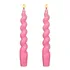 Velas De Jantar De Cônjuge Em Espiral - Velas Cônicas, H 7,5