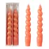 Velas De Velas De Cônjuge Em Espiral Torcido Velas Sem Fumaç