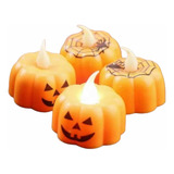 Velas Decorativas Halloween Enfeite Led Decoração De Festas