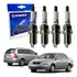Velas Ignição Toyota Corolla Fielder 1.6 1.8 16v 2003  2008