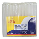 Velas Kosher   Pacote De 1kg Velas Número 9 Branco