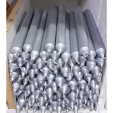 Velas Prateada 18cm 1 2 Kg Meio Quilo