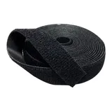 Velcro Dupla Face Preto