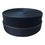 Velcro Fita Adesiva Preto Macho E Fêmea 5cm 5 Metros 