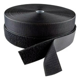 Velcro Preto Rolo Fecho Contato 25mmx 25m Velkro Macho Femea