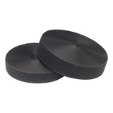 Velcron Rolo C adesivo 25 Mm Com 25metros Branco E Preto