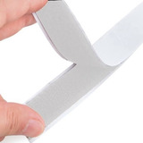 Velfix Auto Adesivo 02 Lados Adesivados Branco 2cm X 25mts