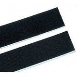 Velfix Auto Adesivo 02 Lados Adesivados Preto 5cm X 2m