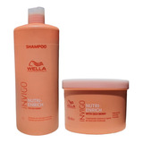 Vella Enrich Invigo Shampoo 1litro E Mascara 500ml