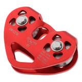 Velocidade Dupla Em Tandem Polia 30kn Alpinismo Vermelho