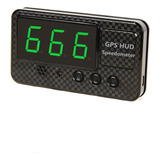 Velocímetro Gps Digital Universal Car Hud Up Display Com Sp
