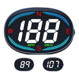 Velocimetro Via Gps Digital Universal Carro Van Jeep Hud Led
