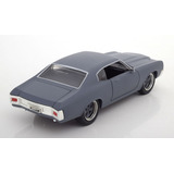 Velozes E Furiosos 1970 Chevelle Ss Jada 1 24 Cinza