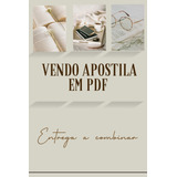 Vendo Apostilas Em Pdf