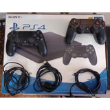 Vendo Playstation 4 1tb Com 02 Controles E Vários Jogos Na Memória 