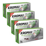 Veneno Mata Formiga Caseiras Em Gel Kromax 10g 4 Unidades