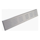 Venezianas De Ventilação Em Inox Escovado Titan 58x10x1 3cm