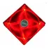 Ventilador 140mm / 14cm Quiet Red Led Verm. Akasa Ak-fn075