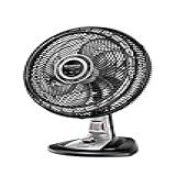 Ventilador 40cm Super Turbo 8 Pás Repelente Pastilha- Mondial- Preto-Prata- 140W- 220V - VTX-40-8P-RP