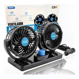 Ventilador Ajustável Automotivo Duplo12v Van Carro Caminhão 