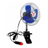 Ventilador Automotivo 6pol Com Garra Para Carro 12v