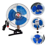 Ventilador Automotivo Universal Portátil 8 Polegadas 12v