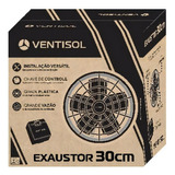 Ventilador Axial Exaustor Ind 110 127v Premium 30cm Ventisol 110v