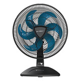 Ventilador Cadence Eros Supreme 40cm 6 Pás Cor Das Pás Azul Cor Da Estrutura Preto Voltagem 127v