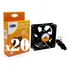 Ventilador Cooler Ventoinha Fan 80x80x25mm 80mm 12v Kit C/20
