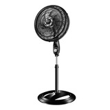 Ventilador De Coluna 40cm Turbo 8 Pás Mondial Preto prata Nvt 40c 8p b