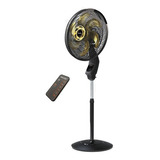 Ventilador De Coluna Mallory Chronos Turbo 6 Pás 40cm Gold Material Das Pás Polipropileno Quantidade De Pás 6 Cor Das Pás Dourado Cor Da Estrutura Preto Diâmetro 39 Cm Voltagem 110v