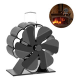 Ventilador De Fogão A Lenha Movido A Calor 6 Pás