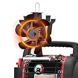 Ventilador De Fogão A Lenha Para Aquecedor Buddy Ventilador De Lareira Alimentado Por Calor Com Suporte Para Aquecedor Mr Heater Queimador De Lenha De Propano Acessório De Fogão A Lenha Não