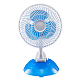 Ventilador De Mesa 20 Cm Com 2 Vel Branco 110v Ventisol Pás Azul Frequência 50 Hz 60 Hz Material Das Pás Plástico Quantidade De Pás 3
