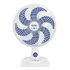 Ventilador De Mesa 30cm Super Power Mondial Branco/azul Escuro 60w 6 Pás Vsp-30-w