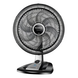 Ventilador De Mesa 40cm Turbo 8 Pás Controle Remoto Mondial Preto prata 140w Vtx 40 8p cr