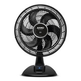 Ventilador De Mesa Arno Vdbt Preto Com 6 Pás De Polipropileno 40 cm De Diâmetro 127 v