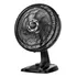 Ventilador De Mesa Nvt 40 8p b Turbo 8 Pás Prata 40 Cm De Diâmetro Cor Preto Mondial 110v