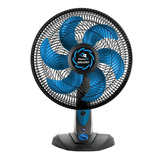 Ventilador De Mesa Ozonic Ts 40cm Mallory 220v Cor Da Estrutura Preto Cor Das Pás Azul