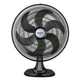 Ventilador De Mesa Ventisol Turbo 50cm Com 6 Pás Oscilante Preto 220v