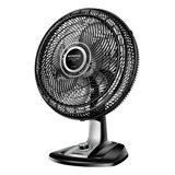 Ventilador De Mesa Vtx 40 8p Turbo 8 Pás 40cm Mondial Preto prata 220v