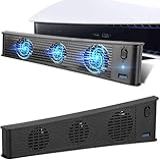 Ventilador De Resfriamento Com Porta USB3 0 Extra Para Sony Playstation 5 Digital Edition Console Ultra HD Não Suporta PS5 Slim 