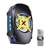 Ventilador De Resfriamento De Telefone Cooler Silencioso Para Celular Ventilador De Resfriamento Semicondutor Ventilador De Resfriamento Portátil Leve Para Celular Com Maior área De Resfriamento