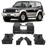 Ventilador De Saída De Ar Do Painel Para Mitsubishi Pajero Montero Painel De Instrumentos Central Esquerdo Direito Grade De Ventilação AC Grade De Ventilação AC Do Painel